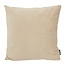 Velvet Beige | 45 x 45 cm | Kussenhoes | Polyester