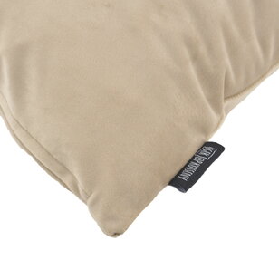 Velvet Beige Kussenhoes | 45x45 cm | Polyester
