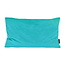 Gek op kussens! Velvet Aqua Blauw Long | 30 x 50 cm | Kussenhoes | Polyester