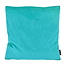 Gek op kussens! Velvet Aqua Blauw | 45 x 45 cm | Kussenhoes | Polyester