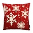 Sneeuwvlokken Kussenhoes | 45x45 cm | Katoen/Linnen