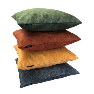 Olivia Grijs Kussenhoes | 45x45 cm | Polyester