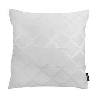 Gek op kussens! Jacquard Eden White Kussenhoes | 45x45 cm | Jacquard