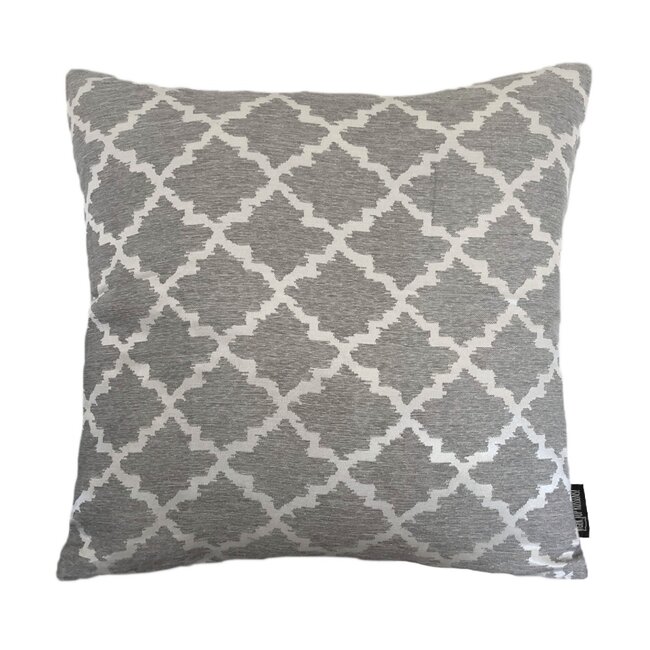 Jacquard Eden Silver Grey | 45 x 45 cm | Kussenhoes | Jacquard