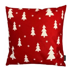 Kerstbomen Kussenhoes | 45x45 cm | Katoen/Linnen