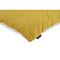 Velvet 2 Tone - Cream/Yellow Kussenhoes | 45x45 cm | Polyester