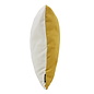 Velvet 2 Tone - Cream/Yellow Kussenhoes | 45x45 cm | Polyester