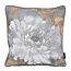 Gek op kussens! Jacquard Velvet White Flower Kussenhoes | 45x45 cm | Velvet/Polyester