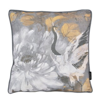 Jacquard Velvet Swan | 45 x 45 cm | Kussenhoes | Velvet/Polyester