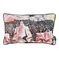 Jacquard Velvet Leopard Kussenhoes | 30x50 cm | Velvet/Polyester