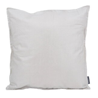 Gek op kussens! Grey/Silver Metallic Kissenbezug | 45x45 cm | Baumwolle