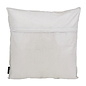 Grey/Silver Metallic Kussenhoes | 45x45 cm | Katoen