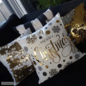 Balls & Snowflakes Kissenbezug | 45x45 cm | Baumwolle/Polyester