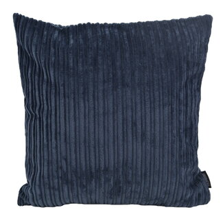 Gek op kussens! Corduroy Velvet Blauw | 45 x 45 cm | Kussenhoes | Polyester