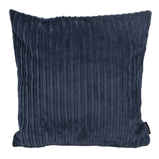 Corduroy Velvet Blauw | 45 x 45 cm | Kussenhoes | Polyester