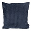 Gek op kussens! Corduroy Velvet Blauw | 45 x 45 cm | Kussenhoes | Polyester