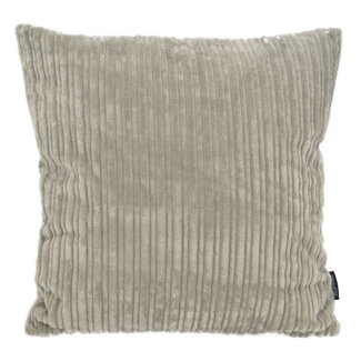 Gek op kussens! Corduroy Velvet Grijs | 45 x 45 cm | Kussenhoes | Polyester