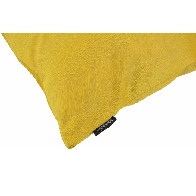 Fox Velvet Geel | 45 x 45 cm | Kussenhoes | Acryl / Polyester