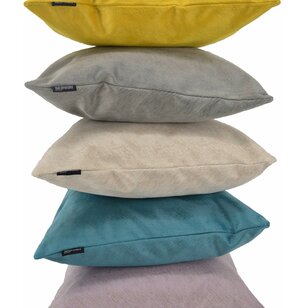 Fox Velvet Grijs Kussenhoes | 45x45 cm | Acryl/Polyester