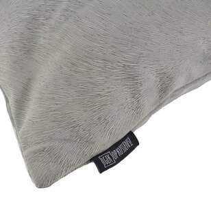 Fox Velvet Grijs Kussenhoes | 45x45 cm | Acryl/Polyester