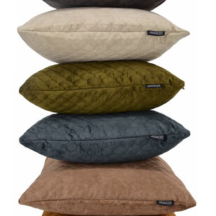 Nera Velvet Darkgrey Kussenhoes | 45x45 cm | Polyester