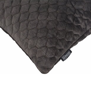 Nera Velvet Darkgrey Kussenhoes | 45x45 cm | Polyester