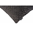 Nera Velvet Darkgrey Kissenbezug | 45x45 cm | Polyester