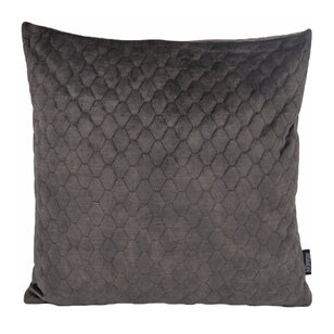 Nera Velvet Darkgrey Kussenhoes | 45x45 cm | Polyester
