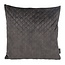 Gek op kussens! Nera Velvet Darkgrey | 45 x 45 cm | Kussenhoes | Polyester