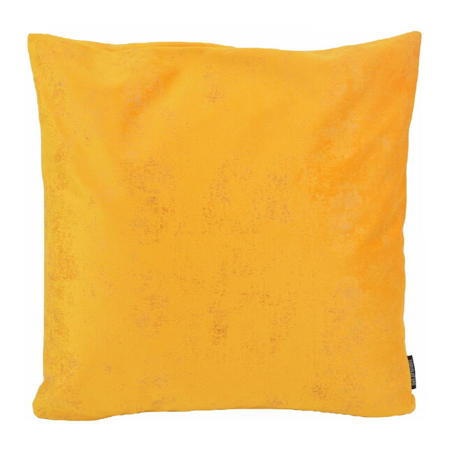 Flo Gold Velvet Geel | 45 x 45 cm | Kussenhoes | Polyester