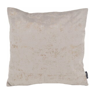 Flo Gold Velvet Grijs | 45 x 45 cm | Kussenhoes | Polyester