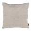 Gek op kussens! Flo Gold Velvet Grau Kissenbezug | 45x45 cm | Polyester