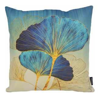 Gek op kussens! Ginkgo #1 Kissenbezug | 45x45 cm | Baumwolle/Leinen