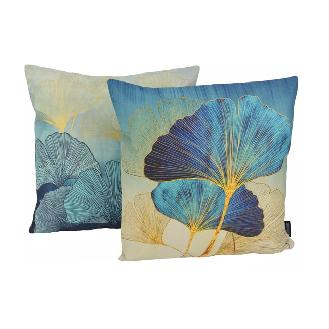 Ginkgo #1 Kussenhoes | 45x45 cm | Katoen/Linnen