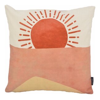 Gek op kussens! Sunset Kissenbezug | 45x45 cm | Baumwolle/Leinen