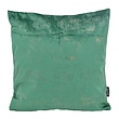 Flo Gold Velvet Groen Kussenhoes | 45x45 cm | Polyester