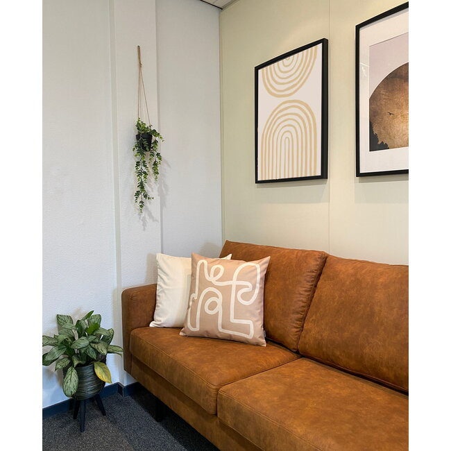 Feyo Abstract | 45 x 45 cm | Kussenhoes | Katoen/Linnen