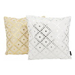 Dido Silver/White Kussenhoes | 45x45 cm | Katoen