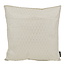 Gek op kussens! Hila Silver/White Kissenbezug | 45x45 cm | Polyester