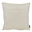 Hila Silver / White | 45 x 45 cm | Kussenhoes | Polyester