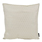 Hila Silver/White Kussenhoes | 45x45 cm | Polyester