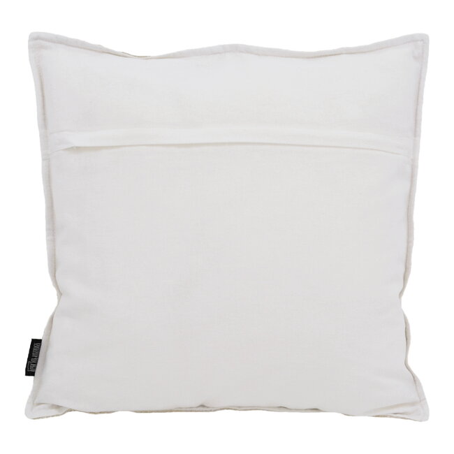 Indira Silver | 45 x 45 cm | Kussenhoes | Katoen