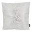 Gek op kussens! Isha Silver/White Kissenbezug | 45x45 cm | Baumwolle