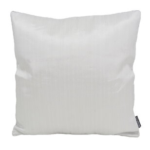 Ishaan White/Silver Kussenhoes | 45x45 cm | Polyester