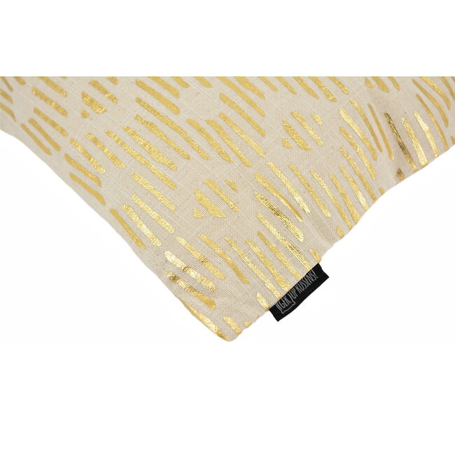 Java Gold / Natural | 45 x 45 cm | Kussenhoes | Katoen