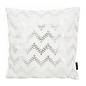 Lulu Silver/White Kussenhoes | 45x45 cm | Katoen