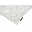 Lulu Silver/White Kissenbezug | 45x45 cm | Baumwolle