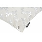 Lulu Silver/White Kussenhoes | 45x45 cm | Katoen