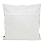 Maya White/Silver Kissenbezug | 45x45 cm | Polyester