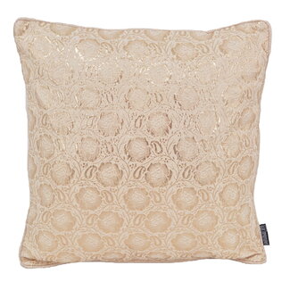 Gek op kussens! Mira Ivory / Rose | 45 x 45 cm | Kussenhoes | Polyester